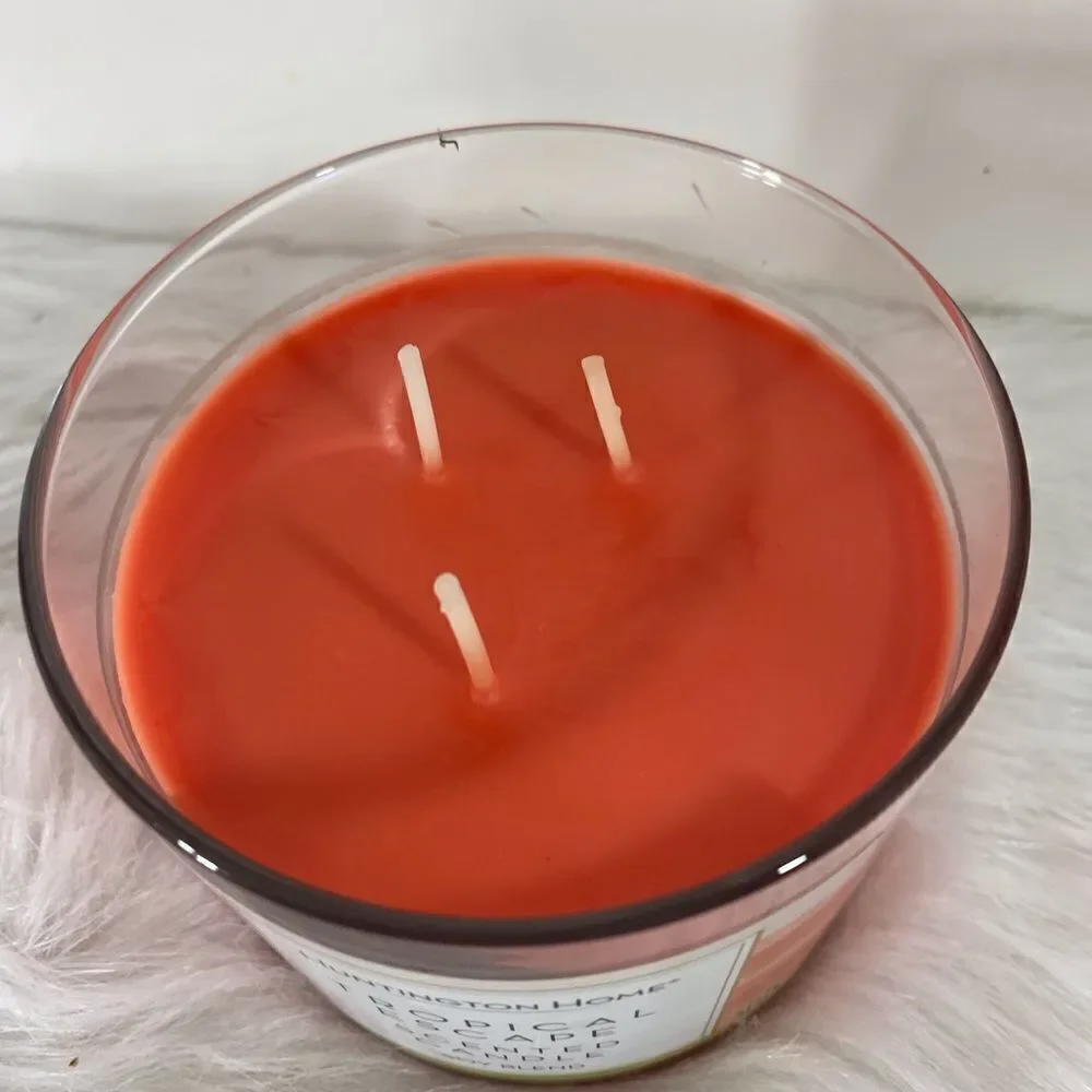 Large Tropical Escape 3 Wick Candle